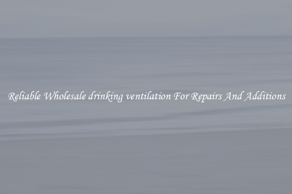 Reliable Wholesale drinking ventilation For Repairs And Additions