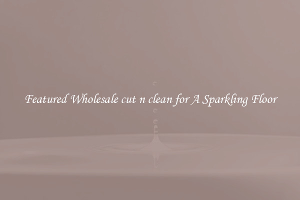 Featured Wholesale cut n clean for A Sparkling Floor